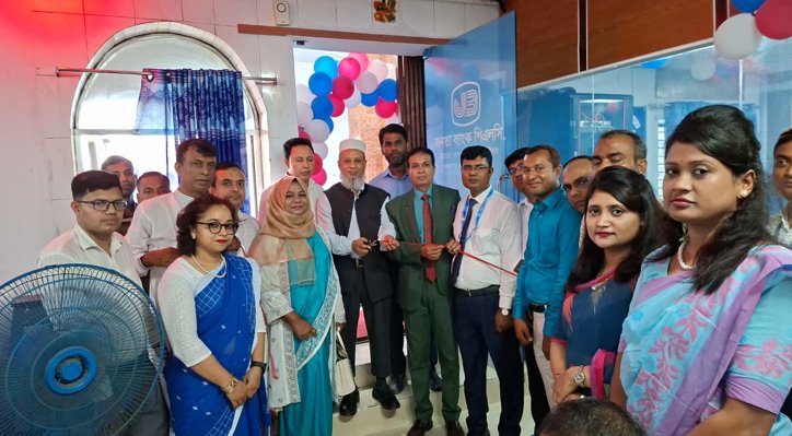 কুষ্টিয়ার খাজানগরে নতুন ভবনে জনতা ব্যাংক পিএলসির কার্যক্রম উদ্বোধন