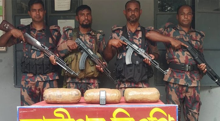 কুষ্টিয়ায় মাদক ও চোরাচালানি পণ্য উদ্ধার