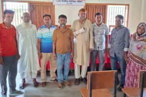 মিরপুর চিথলিয়া ইউপি গ্রাম আদালতে মামলা নিষ্পত্তিতে সন্তুষ্ট ভুক্তভোগীরা
