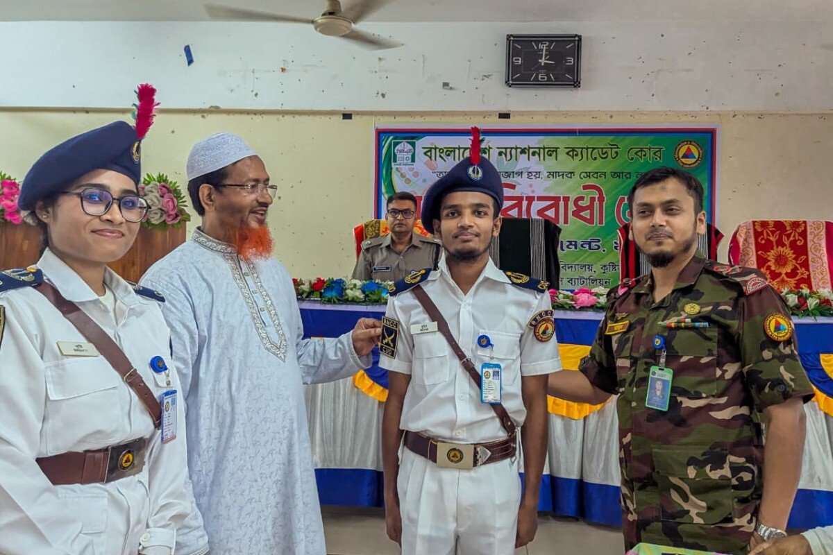 ইবির বিএনসিসি নৌ প্লাটুনের নতুন সিইউও মুহিবুল্লাহ নোমান