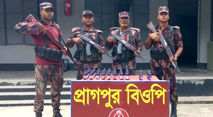 দৌলতপুর সীমান্তে ভারতীয় মাদকদ্রব্য উদ্ধার