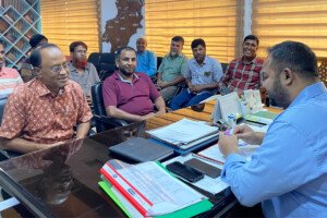 মিরপুর প্রেসক্লাবের নেতৃবৃন্দর সাথে নবাগত ইউএনওর মতবিনিময়