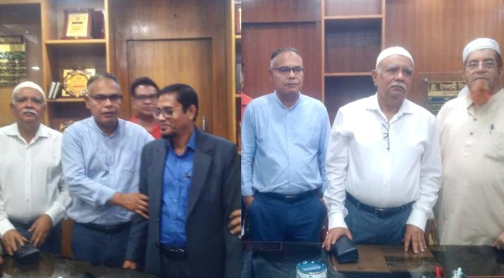 আনুষ্ঠানিকভাবে দায়িত্ব নিলেন ইবির নবনিযুক্ত প্রো-ভিসি ও ট্রেজারার