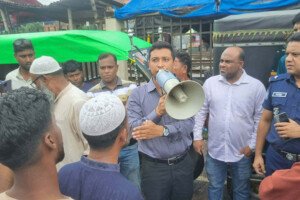 ভেড়ামারা শহরের যানজট নিরসনে প্রশাসনের উদ্যোগ
