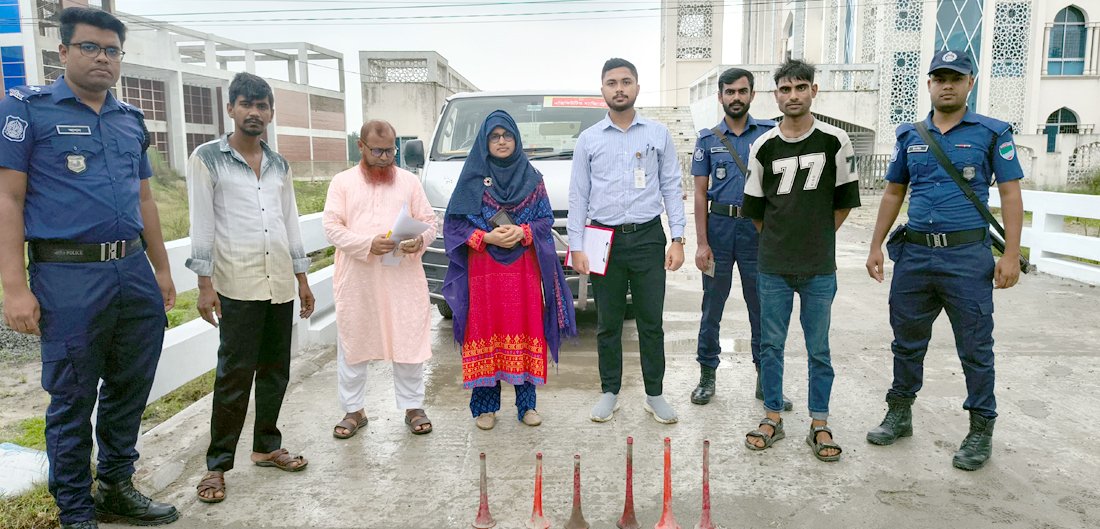 কুষ্টিয়ায় বিআরটিএর মোবাইল কোর্টে মামলা