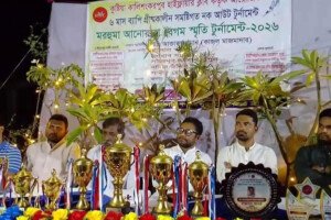 যুবসমাজকে মাদক থেকে দুরে রাখতে খেলাধুলার বিকল্প নেই: কাজল মাজমাদার 