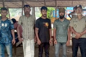 কুষ্টিয়ায় গাঁজাসহ ৪ জন আটক