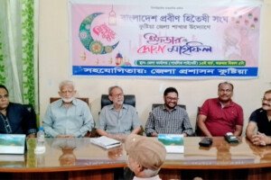 সবার মতামতে আধুনিক ও বাসযোগ্য কুষ্টিয়া পৌরসভা গড়তে চাই: কাজল মাজমাদার 