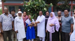 কুমারখালীর পান্টিতে বৃক্ষরোপণ কর্মসূচি অনুষ্ঠিত