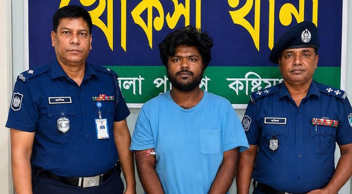খোকসায় সন্ত্রাসী হামলা ও গুলি মামলার আসামি গ্রেপ্তার