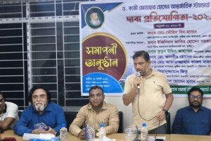 নেতিবাচক কর্মকান্ড থেকে তরুণ সমাজকে দূরে রাখতে খেলাধুলার বিকল্প নেই : প্রকৌশলী জাকির সরকার
