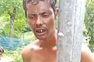 আমবাড়িয়ায় মানসিক ভারসাম্যহীন ব্যক্তির ওপর নির্যাতন, এলাকাবাসীর তীব্র ক্ষোভ