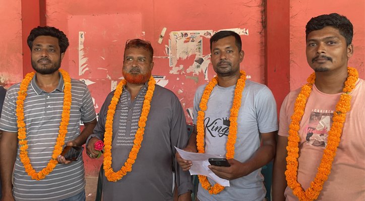 খোকসায় রেন্ট-এ কার চালক-মালিক সমিতির নির্বাচন