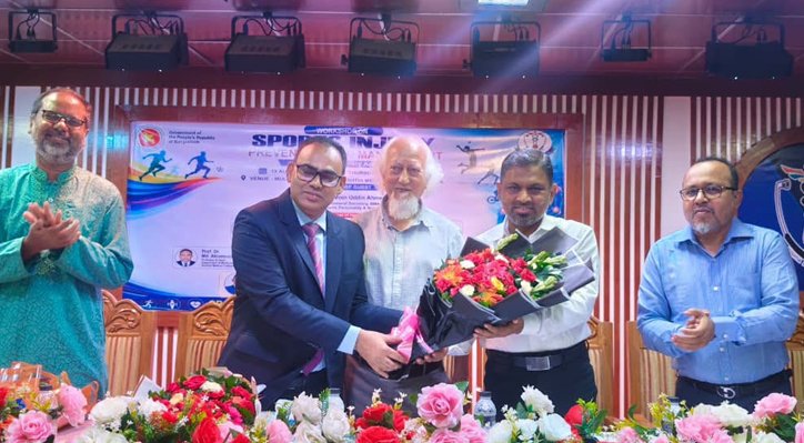 ক্রীড়া আঘাত প্রতিরোধ করা সম্ভব: ডা. মঈন উদ্দিন আহমেদ