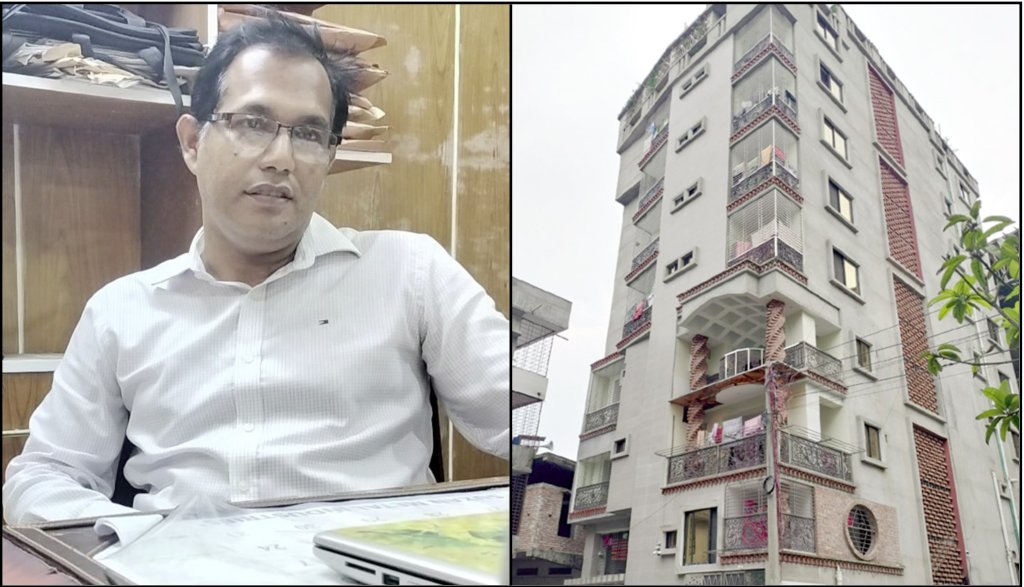 গণপূর্তের প্রকৌশলীর দৃষ্টিনন্দন ‘রাজমহল’
