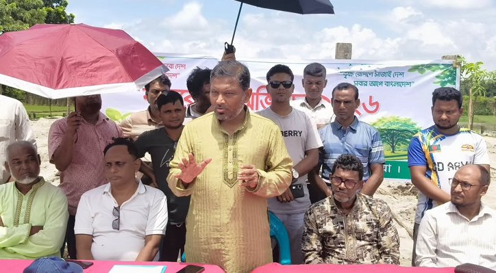 ভবিষ্যৎ প্রজন্মের জন্য সুন্দর পরিবেশ নিশ্চিতে গাছ লাগানোর বিকল্প নেই: প্রকৌশলী জাকির সরকার