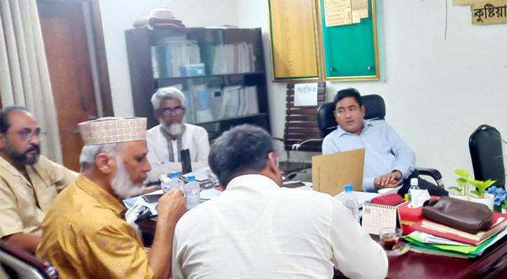 01 7 বিসিডিএস নেতৃবৃন্দের সিভিল সার্জনের সাথে সৌজন্য সাক্ষাৎ