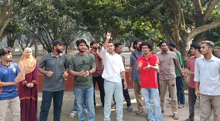 01 9 ইবিতে অপতৎপরতার বিরুদ্ধে ছাত্রশক্তির পদযাত্রা