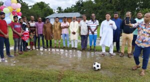 05 26 কুমারখালীতে ভিসিডি কাপ ফুটবল টুর্নামেন্ট শুরু