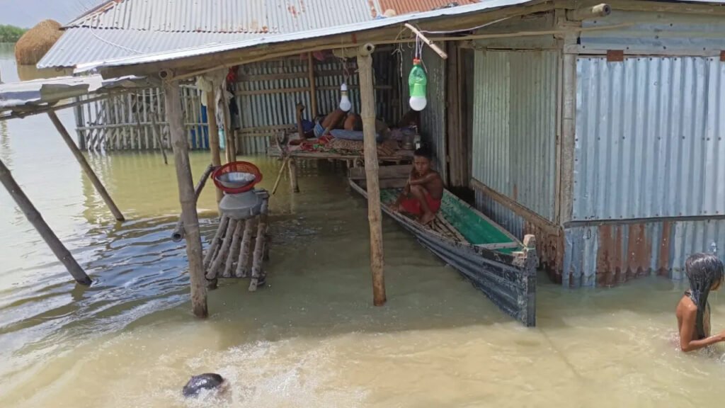 15 14 কুষ্টিয়ায় পানি কমলেও কাটেনি দুর্ভোগ, এখনো পানিবন্দি ২০ হাজার পরিবার 