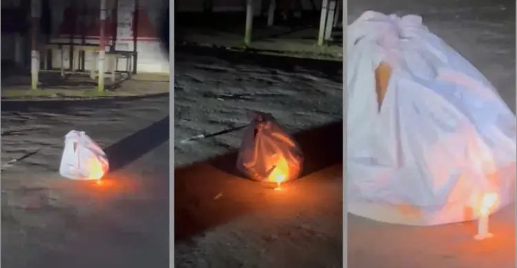 17 7 সড়কের মোড়ে কাফনের কাপড়ের পুটলি, পাশে জ্বলছিল মোমবাতি