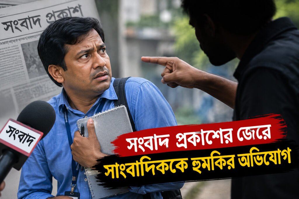 সংবাদ প্রকাশের জেরে সাংবাদিককে হুমকির অভিযোগ, মিরপুর থানায় জিডি 01 20 সংবাদ প্রকাশের জেরে সাংবাদিককে হুমকির অভিযোগ, মিরপুর থানায় জিডি