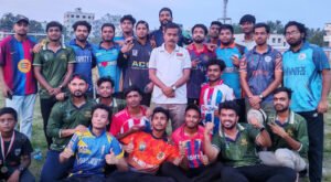 11 26 কুষ্টিয়া সরকারি কলেজ মাঠে সিক্স-এ-সাইড ক্রিকেট টুর্নামেন্ট অনুষ্ঠিত