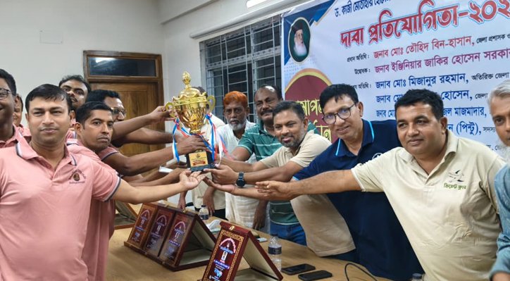 14 8 কুষ্টিয়ায় আন্তর্জাতিক রেটিং ক্লাব লিগ দাবা প্রতিযোগিতা সম্পন্ন