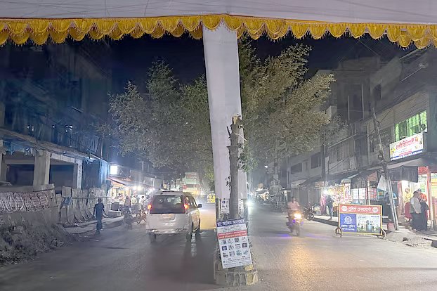 19 আমির হামজার জন্য তোরণ নির্মাণে গাছের ডাল কেটে ন্যাড়া, ক্ষোভ-সমালোচনা