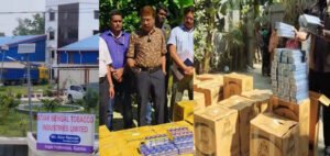 20 9 কুষ্টিয়ার বেঙ্গল ও ফ্লাশ ব্যান্ডের নকল সিগারেট জব্দ