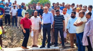 21 5 মিরপুরে জিকে খালের সেতুর কাজ ফের শুরুর উদ্যোগ, পরিদর্শনে ব্যারিস্টার রাগীব রউফ
